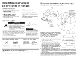 GE Appliances JB255DJWW Guía de instalación