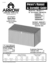 Arrow Shed DBBWES El manual del propietario