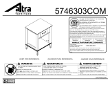 Altra Furniture 5746408COM Manual de usuario
