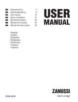 Zanussi ZRG616CW Guía del usuario