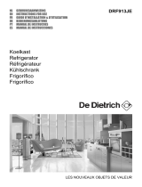 De Dietrich DRF913JE Manual de usuario