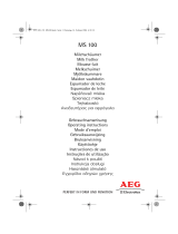 Aeg-Electrolux AEG MS 100 Manual de usuario