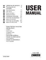 Zanussi ZFC627WAP Guía del usuario