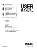 Zanussi ZFC627WAP Manual de usuario