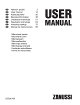 Zanussi ZSG20100 Manual de usuario