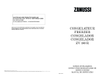 Zanussi ZV 180 R Manual de usuario