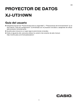 Casio XJ-UT310WN El manual del propietario