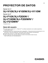 Casio XJ-V10X, XJ-V100W, XJ-V110W Manual de usuario