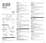Casio HR-100TM Manual de usuario