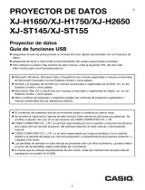 Casio XJ-H2600, XJ-H2650 XJ-H2650 Guía de funciones USB