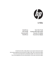 HP LC Series User lc100w Black Wireless Mini Camcorder Guía de inicio rápido