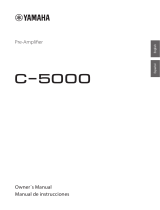 Yamaha C-5000 Manual de usuario