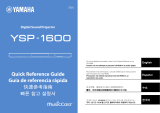 Yamaha YSP-1600 Guia de referencia
