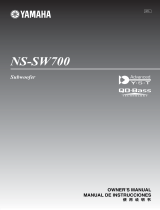 Yamaha NS-SW700 El manual del propietario