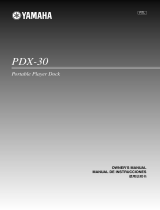 Yamaha PDX-30 El manual del propietario