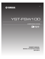 Yamaha YST-FSW100 El manual del propietario