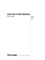 Thermador SGS305FS Manual de usuario