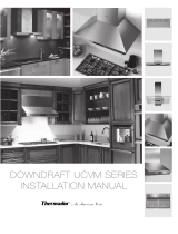 Bosch DHD3014UC Guía de instalación