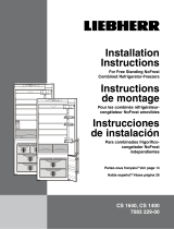 Liebherr CS1400L Guía de instalación
