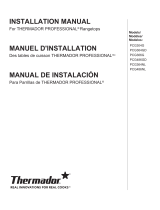 Thermador PCG486NL Guía de instalación