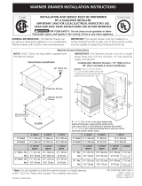 Frigidaire FGWD3065PF Installation Instructions (English)