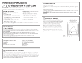 GE Monogram CK7000SHSS Guía de instalación