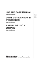 Thermador WD30ES Manual de usuario