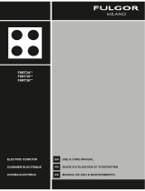 Fulgor MILANO F6RT30*1 Manual de usuario