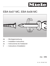 Miele EBA 6808 MC Instrucciones de operación
