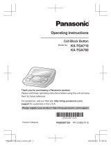 Panasonic KXTGA710 Instrucciones de operación