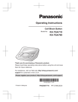 Panasonic KXTGA710 Instrucciones de operación