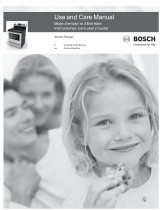 Bosch Appliances Range HES3053U Manual de usuario
