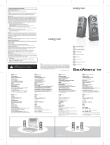 Creative Speaker T40 Manual de usuario