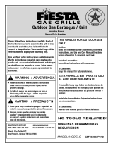 Fiesta Gas Grill EZT45055-P342 Manual de usuario
