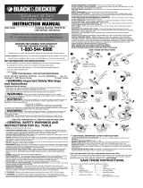 Black & Decker Trimmer 90509965 Manual de usuario