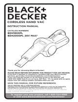 Black & Decker BDH2000PL Manual de usuario