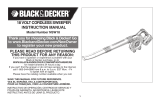 Black & Decker Blower NSW18 Manual de usuario