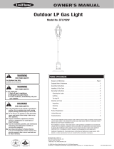 Blue Rhino UniFlame GTL702W Manual de usuario