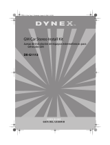 Dynex Car Stereo System DX-G1113 Manual de usuario