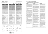 Eclipse - Fujitsu Ten AVN 2210P Manual de usuario