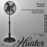 Hunter Fan Fan 20081008 Manual de usuario