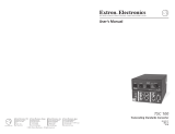 Extron electronics TSC 100 Manual de usuario