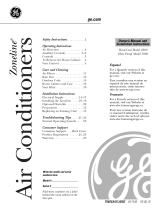 GE Air Conditioner 2800 Manual de usuario