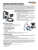 Generac Power Systems Switch 6376 Manual de usuario