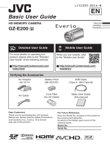 JVC Everio GZ-E200 Manual de usuario