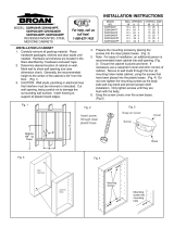 Jensen Medicine Cabinets 52WH244DP Manual de usuario