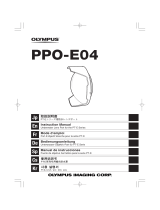 Olympus Camera Accessories PPO-E04 Manual de usuario