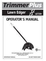 MTD Edger LE720r Manual de usuario