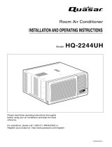 Quasar Air Conditioner HQ-2244UH Manual de usuario