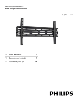 Philips TV Mount SQM5222/27 Manual de usuario